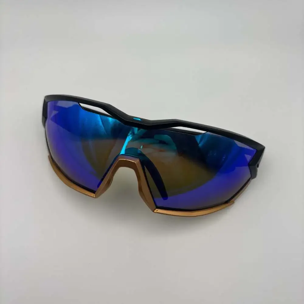 NRC Performance Cycling Sunglasses Matte Black and Gold